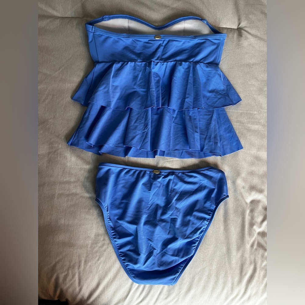 Sunsets Ruffled Tankini - Picture 2 of 13